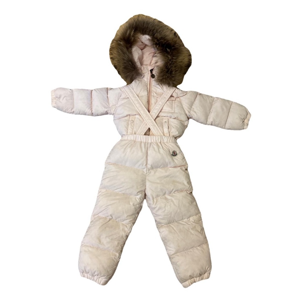 Pink Moncler 2-piece Snow Suit 3 years old